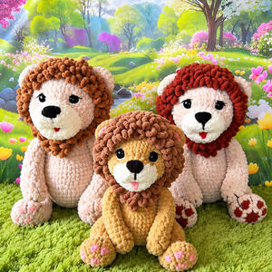 Oroszlán amigurumi minta Pdf - kellékek & szerszámok - szerszámok, eszközök - eszköz kötéshez, horgoláshoz - Meska.hu