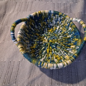 Egyedi készítésű kosárka - otthon & életmód - tárolás & rendszerezés - tárolókosár - Meska.hu