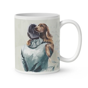 Kérd a neveddel - Kutya barátság mintás bögre - otthon & életmód - konyhafelszerelés, tálalás - tálalás - bögre & csésze - Meska.hu