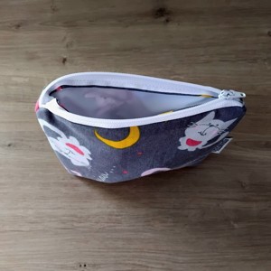 Mosható betét tartó miau - szépségápolás - intim higiénia - egészségügyi tartó - Meska.hu