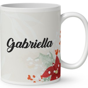 Névvel kérhető - Karácsonyi Teddy maci (fahéj) mintás bögre - otthon & életmód - konyhafelszerelés, tálalás - tálalás - bögre & csésze - Meska.hu