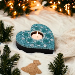 Mécsestartó, Otthon & Életmód, Gyertya, illat, aroma, Mécses és mécsestartó, Festett tárgyak, MESKA