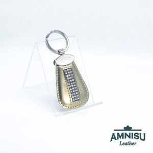 Arany lakk csepp alakú swarovski köves kulcstartó H2008OK - táska & tok - kulcstartó & táskadísz - kulcstartó - Meska.hu