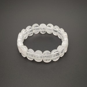 Hegyikristály faz ovális téglalap karkötő 14x10mm, Ékszer, Karkötő, Ásványkarkötő, , MESKA