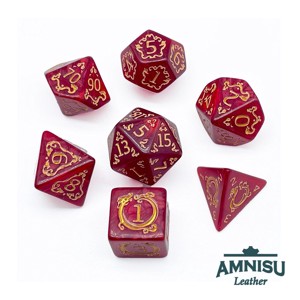 Bordó - arany mintás műanyag kockaszett, Játék & Sport, Szerepjáték, , MESKA