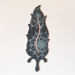 Faldekoráció mandala mintával - otthon & életmód - dekoráció - fali és függő dekoráció - falra akasztható dekor - Meska.hu
