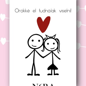 ÖRÖKKÉ-Valentinnapi képeslap nem csak szerelmeseknek - Meska.hu