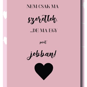 SZERETLEK-Valentinnapi képeslap nem csak szerelmeseknek, Otthon & Lakás, Papír írószer, Képeslap & Levélpapír, , MESKA