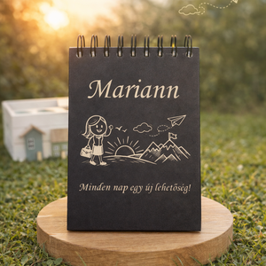 Névre szóló jegyzetfüzet - otthon & életmód - papír, írószer - jegyzetfüzet & napló - Meska.hu