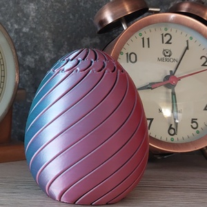 Spirál tojás., Otthon & Életmód, Dekoráció, Dísztárgy, Újrahasznosított alapanyagból készült termékek, MESKA