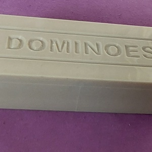 3D Nyomtatott Dominókészlet Tárolódobozzal - játék & sport - készségfejlesztő és logikai játék - memória játékok - Meska.hu