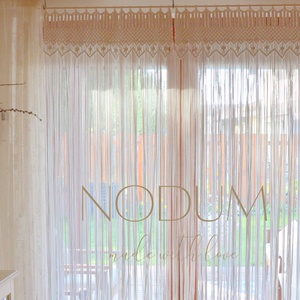 Egyedi makramé függöny - otthon & életmód - lakástextil - függöny és kiegészítő - függöny - Meska.hu