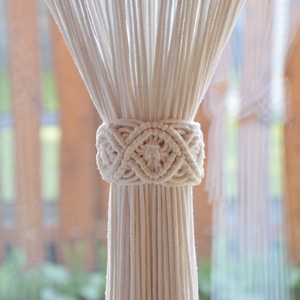 Egyedi makramé függöny - otthon & életmód - lakástextil - függöny és kiegészítő - függöny - Meska.hu