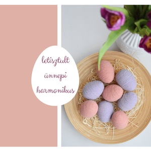 Húsvéti tojás csomag, Ünnepi díszek, dekorációk, Húsvéti díszek és dekorációk, Húsvéti tojás, hímestojás, Csomózás, MESKA