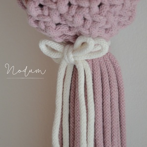 Húsvéti nyuszis felakasztható kosár - otthon & életmód - dekoráció - ajtó- és ablak dekoráció - ajtódísz & kopogtató - Meska.hu