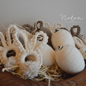 Húsvéti tojás (5 cm alap) - ünnepi díszek, dekorációk - húsvéti díszek és dekorációk - húsvéti tojás, hímestojás - Meska.hu