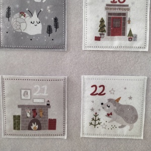 Adventi naptár - karácsony - adventi díszek - adventi naptár - Meska.hu