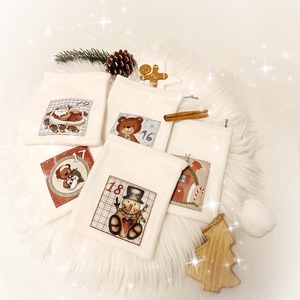 Adventi naptár, zsákok - karácsony - adventi díszek - adventi naptár - Meska.hu