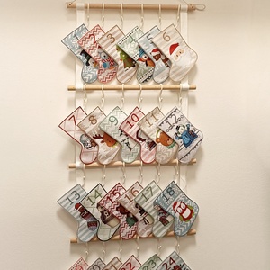  adventi naptár, csizmák - karácsony - adventi díszek - adventi naptár - Meska.hu