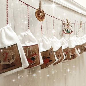 Adventi naptár polár zsákok - Meska.hu