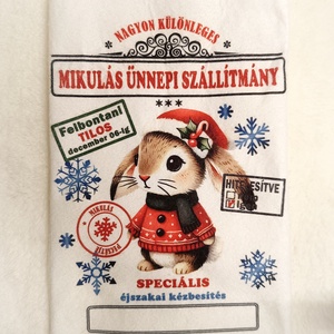Mikulás zsák, ajándék zsák - karácsony - mikulás - mikulás zsák - Meska.hu