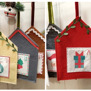 Adventi naptár házikók - karácsony - adventi díszek - adventi naptár - Meska.hu Adventi naptár házikók - karácsony - adventi díszek - adventi naptár - Meska.hu