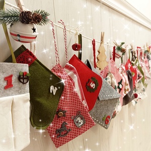 Skandináv stílusú adventi naptár - Meska.hu