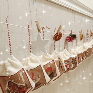 Adventi naptár polár zsákok - Meska.hu