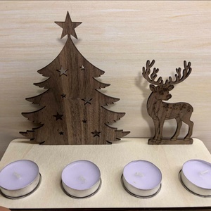 Adventi gyertyadísz - karácsony - adventi díszek - adventi gyertyadíszek és koszorúdíszek - Meska.hu