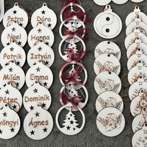 Karácsonyfa dísz / hűtőmágnes - Meska.hu