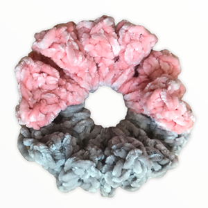 Oriás Hajgumi hajdísz scrunchie bársony velvet horgolt konty hajtű lófarok - ruha & divat - hajdísz & hajcsat - hajdísz - Meska.hu