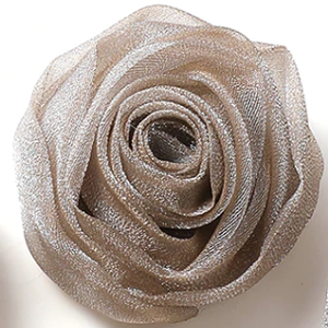 Organza tüll rózsa dísz pink pezsgő krém szürke óarany burgundí fekete - kellékek & szerszámok - méteráru - felvarrható, vasalható kellék - Meska.hu