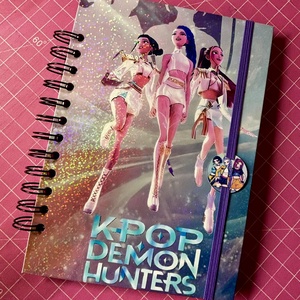 K POP Démonvadász témájú, A5 méretű spirálfüzet - Meska.hu