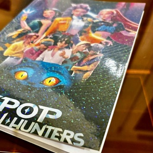 K POP Demonhunters ragasztott gerincü A5 méret füzet - otthon & életmód - papír, írószer - jegyzetfüzet & napló - Meska.hu