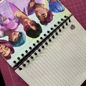 K POP Demonhunters A5 spirálfüzet - otthon & életmód - papír, írószer - jegyzetfüzet & napló - Meska.hu