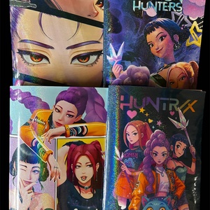 K-POP Démonvadász témájú, A5 méretű jegyzetfüzet - otthon & életmód - papír, írószer - jegyzetfüzet & napló - Meska.hu