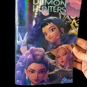 K-POP Démonvadász témájú, A5 méretű jegyzetfüzet - Meska.hu