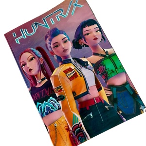 K POP Demonhunters ragasztott gerincü A5 méret füzet - otthon & életmód - papír, írószer - jegyzetfüzet & napló - Meska.hu