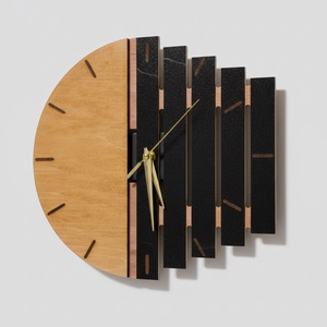 Absztrakt falióra, Otthon & Életmód, Dekoráció, Fali és függő dekoráció, Falióra & óra, Famegmunkálás, MESKA