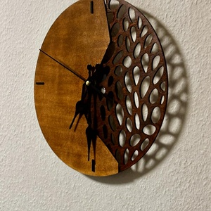 Absztrakt falióra - otthon & életmód - dekoráció - fali és függő dekoráció - falióra & óra - Meska.hu