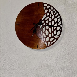 Absztrakt falióra - otthon & életmód - dekoráció - fali és függő dekoráció - falióra & óra - Meska.hu