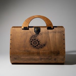 Lézervágott fa kézitáska, Táska & Tok, Kézitáska & válltáska, Kézitáska, Famegmunkálás, MESKA