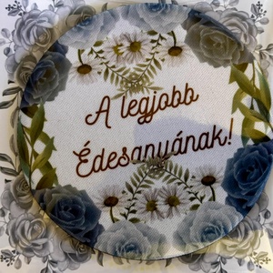 Anyák napi poháralátét - otthon & életmód - konyhafelszerelés, tálalás - tálalás - tányér- és poháralátét - Meska.hu