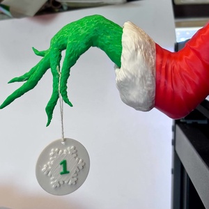 Grinch/Grincs adventi naptár - Meska.hu