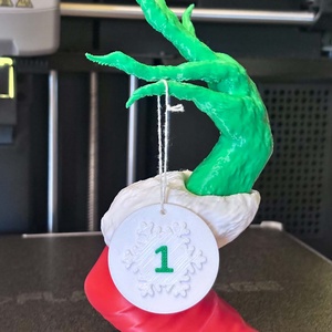 Grinch/Grincs adventi naptár - karácsony - adventi díszek - adventi naptár - Meska.hu