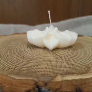 Orchidea szojaviasz gyertya - otthon & életmód - gyertya, illat, aroma - gyertya - Meska.hu