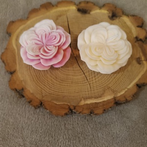 Szójaviasz rózsa gyertya, Anyák napjára, Otthon & Életmód, Gyertya, illat, aroma, Gyertya, Gyertya-, mécseskészítés, MESKA