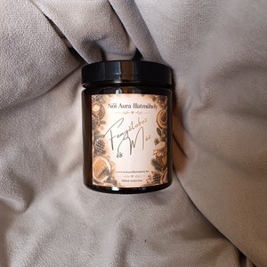 Fenyőtoboz és Méz szójaviasz illatgyertya 180ml - otthon & életmód - gyertya, illat, aroma - gyertya - Meska.hu