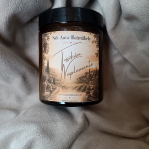Toszkán Naplemente szójaviasz illatgyertya 180ml - otthon & életmód - gyertya, illat, aroma - gyertya - Meska.hu