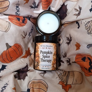 Őszi feliratos szójaviasz illatgyertya 180ml (többféle illat) - Meska.hu